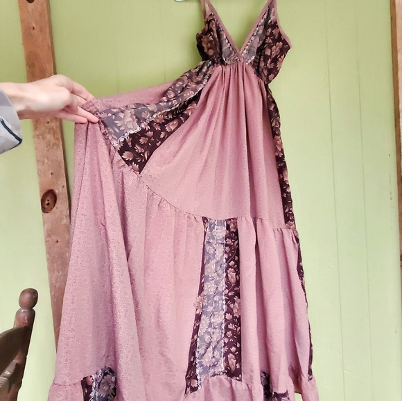 Boho Summer Dress, long and flowy - Picture 2 of 6